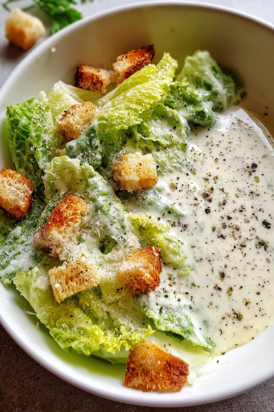 Unlock Umami: Make the Best Creamy Caesar Dressing at Home